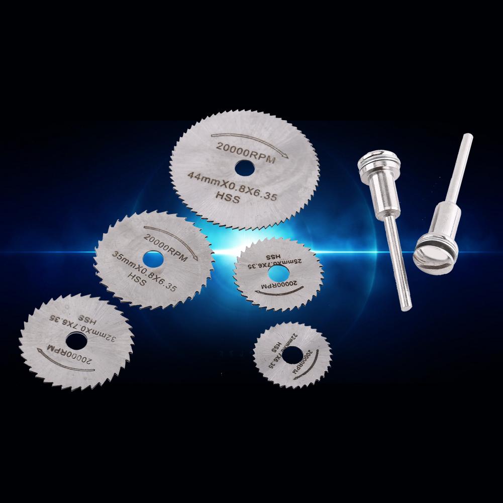 Mini HSS Rotationswerkzeug Sägeblätter Für Metallschneider Power Set Holzschnitt mit 2 Stäben