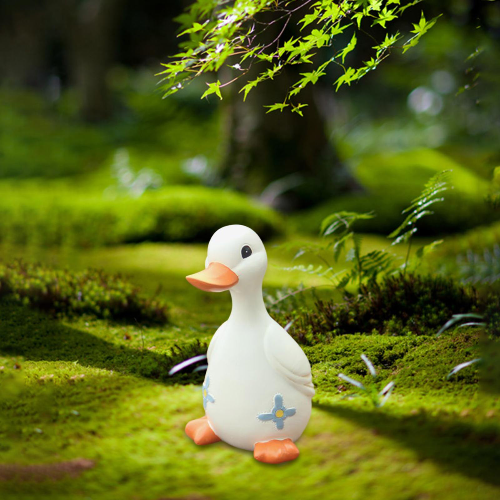 

Статуя утки, декоративная скульптура животного из смолы для полки спальни снаружи