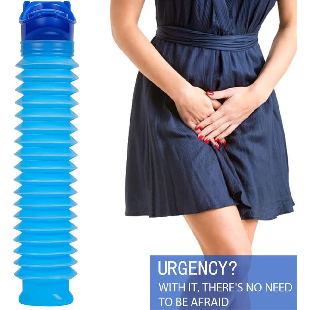 

Аварийный туалет Термоусадочный писсуар Бутылка с мочой Портативный горшок Бутылки для мочи для мужчин Дети На открытом воздухе Кемпинг Дорожная пробка 750 мл