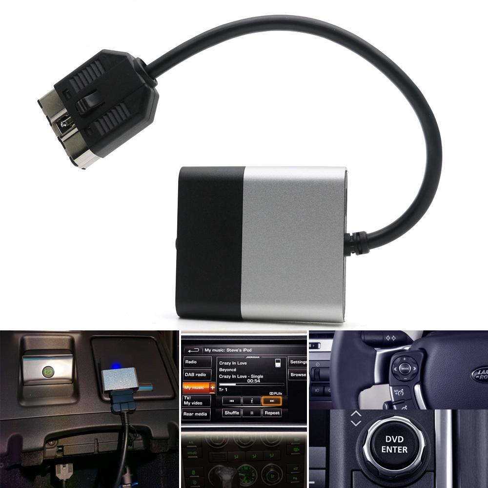 30-Pin Bluetooth Music Module AUX Adapter For Land Rover LR4 Range Rover Jaguar