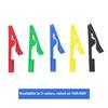 High Conductivity 2mm 10A Alligator Clip Secure Grip Clamps for Electronics Testing and Circuitry