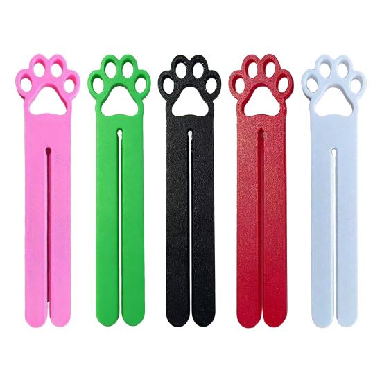 3D Printed Cat Paw Food Squeezer, Pet Tool with Open Design, Fits All Cat Food & Treat Bags, One-Piece Break-Resistant Craft, Compact Easy-Clean