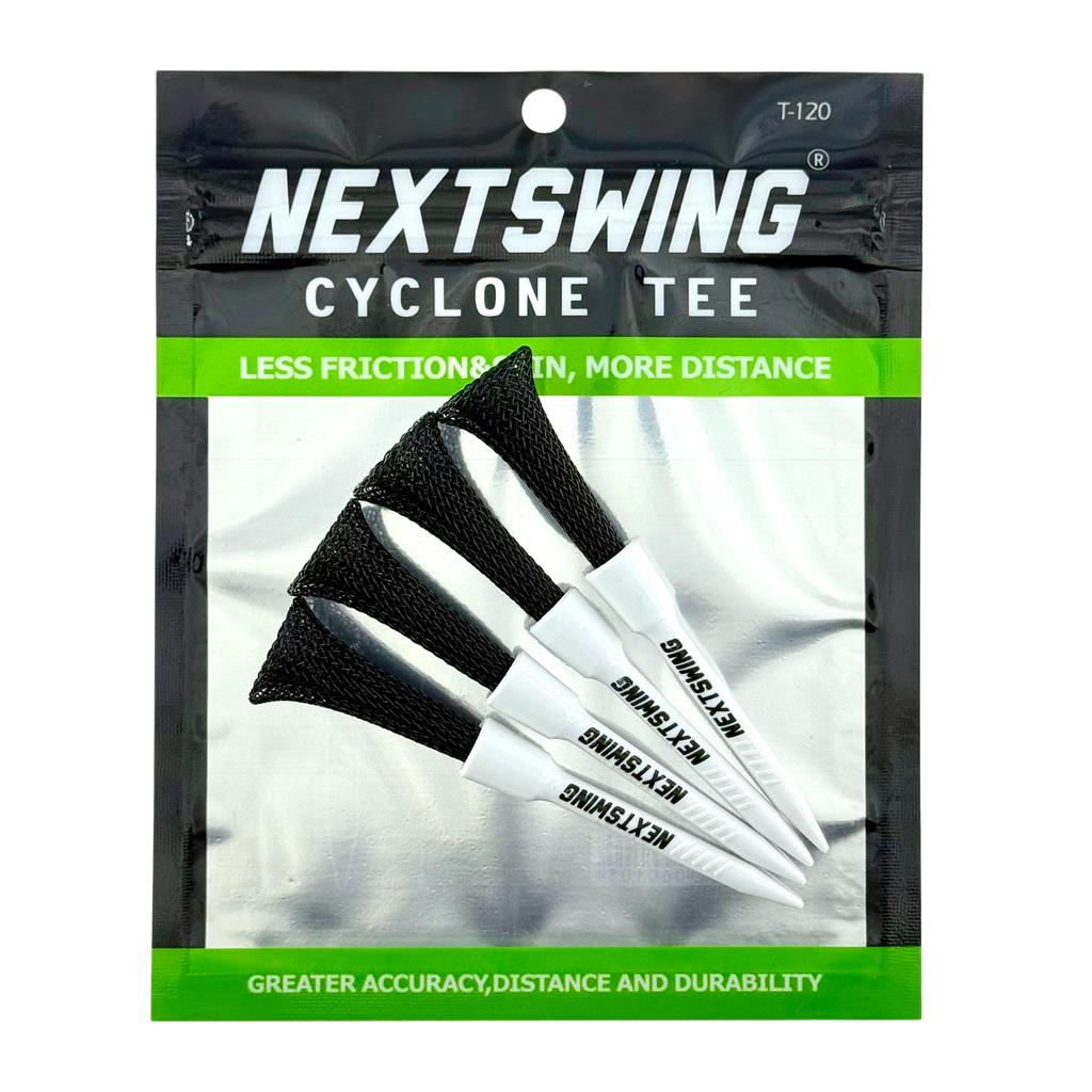 NextSwing Golfball-Tee Niedriger Widerstand Elastisches Netz-Ballhalterung Zyklon Limitierte Auflage Abschuss-Golf-Tee Robust Und Langlebig Kunststoff