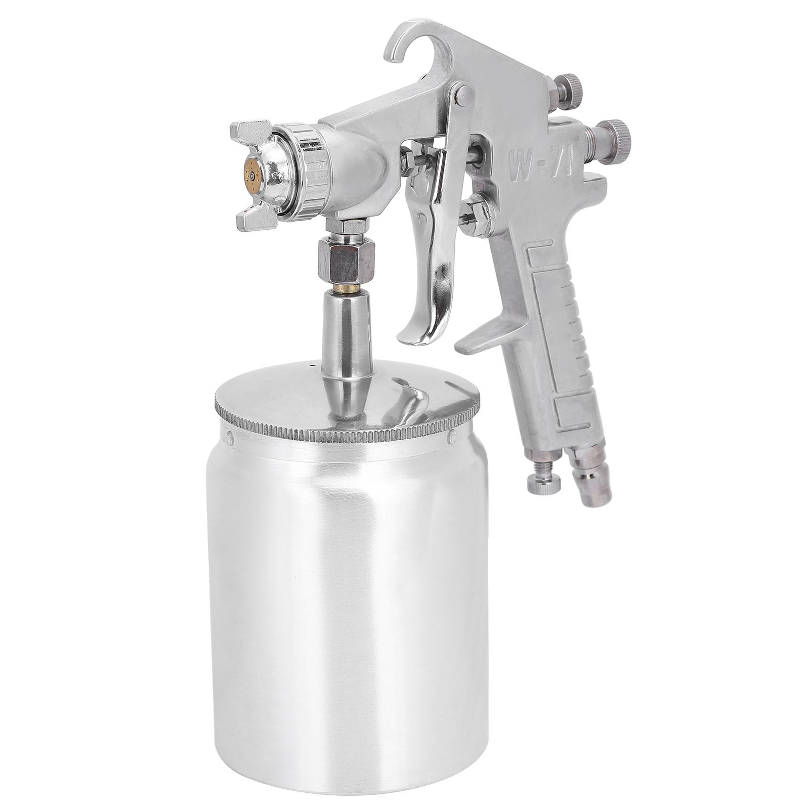 

1000 мл распылитель краски серебристый нержавеющая сталь сопло пневматический промышленные принадлежности 14 дюймов британский