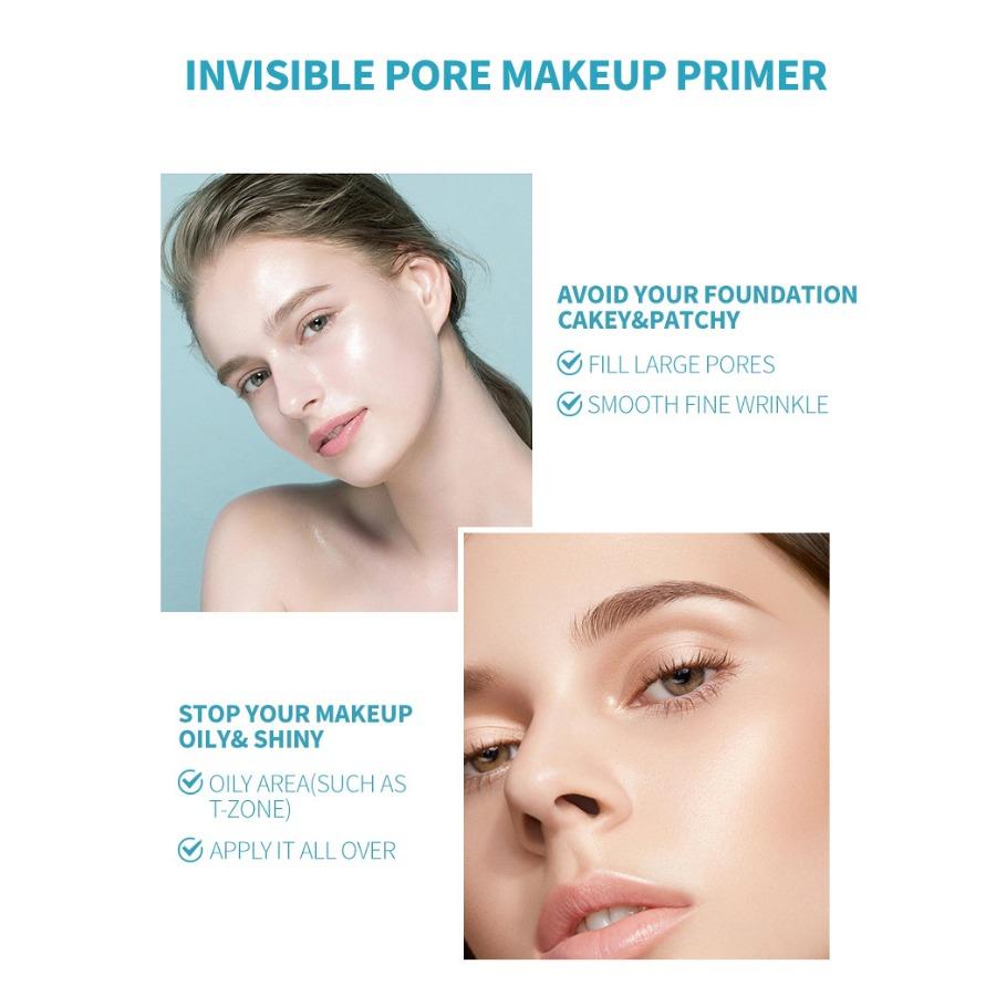 Dimshow Hydratační nikotinový pre-makeup gel, gelová báze pro neviditelné póry, pre-makeup báze krém