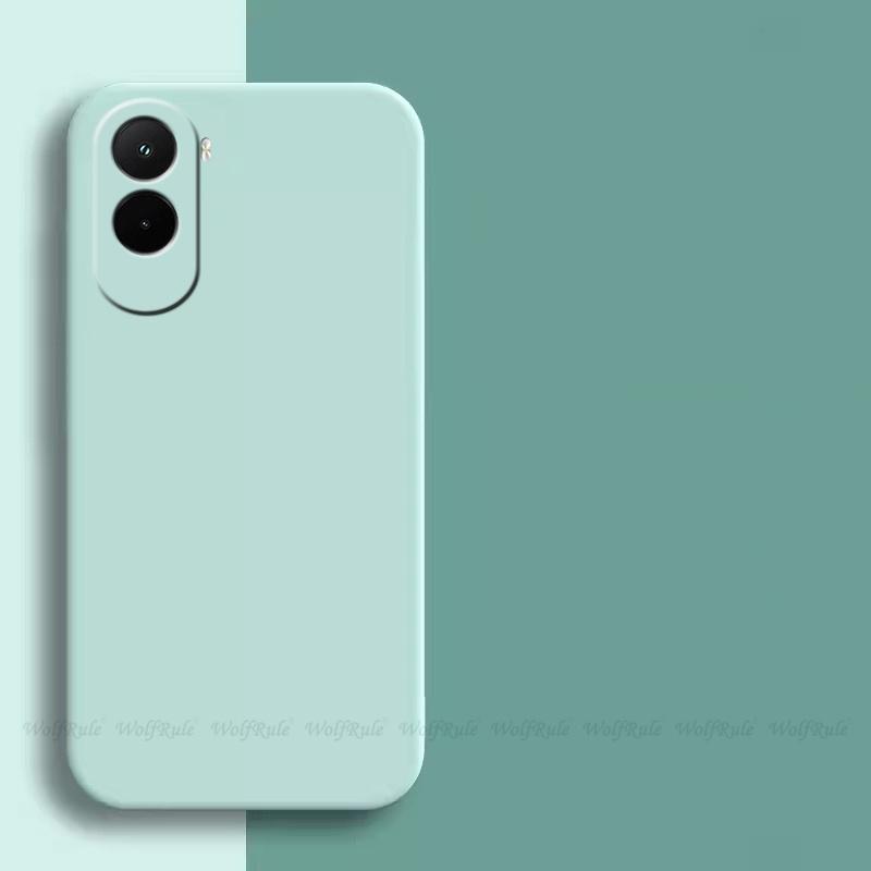 For Xiaomi Poco M7 Case Cover Poco M7 Capas Shockproof Liquid Silicone Phone Back Bumper TPU Soft Fundas Poco M7 Plus