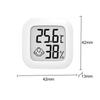 Electronic Hygrometer Mini LCD Digital Display Thermohygrometer with Face Icon Temperature And Humidity Meter for Indoor Outdoor
