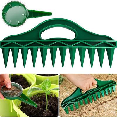 Seder Planter Tool Soil Digger Planter Manual Sower Flowerpot Gardening Tool Dispenser σποράς σπόρων για το εργαλείο κήπου
