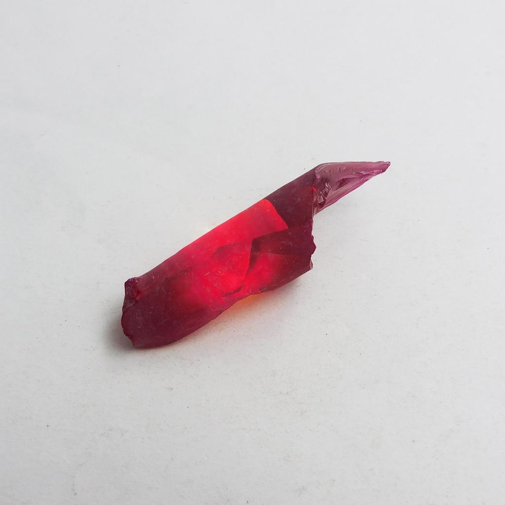 Raw Rough Natural 48.95 Ct Uncut Red Ruby Earth Mined CERTIFIED Loose Gemstone P-1064-Sa
