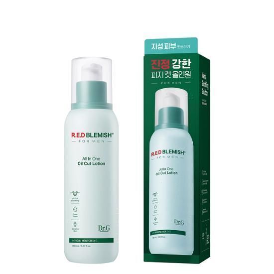 Dr.G Red Blemish for Men All-in-One Oil Cut Lotion 150ml (3 types) (single item/free gift)