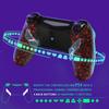 eXtremeRate Dawn Version Remap Kit for PS4 Slim Pro Controller with 6 Customizable Mapping Redesigned Textured Back Shell and 4 Back Buttons