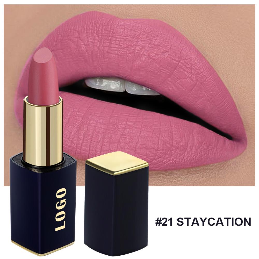 Матовая помада, не выцветающая - Стойкая, Не липкая