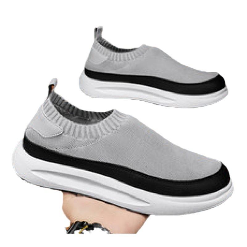 New Summer Breathable Fly-woven Mesh Shoes, Youth Casual Thick-soled Heightening Sports Trendy Shoes
