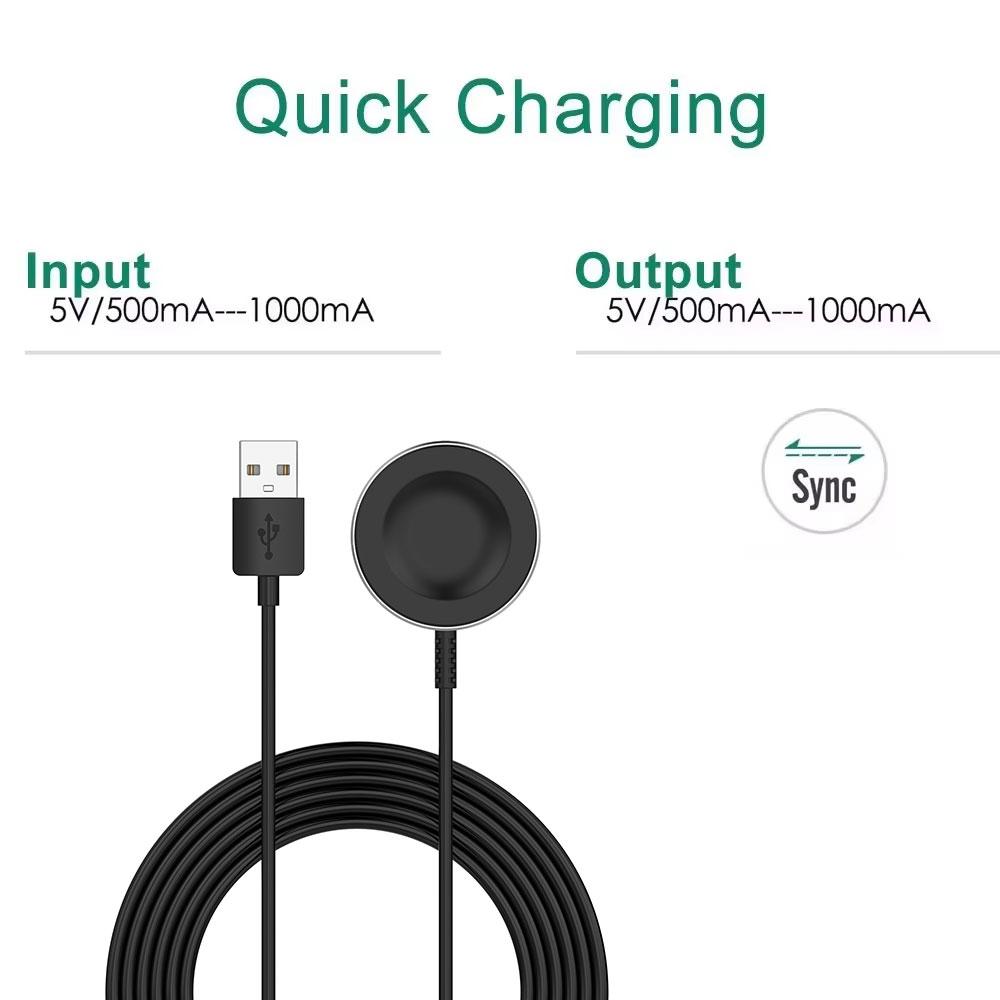 100CM Fast Charging Cable Base For Huawei Watch Fit 4, Fit4 Pro, Watch 3 4 5, GT5 GT4 GT3 Magnetic Type-C Power Charge