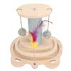 Cat Scratching Post Versatile Sturdy Interactive Cat Training Climbing Tree Scratching Post for Home
