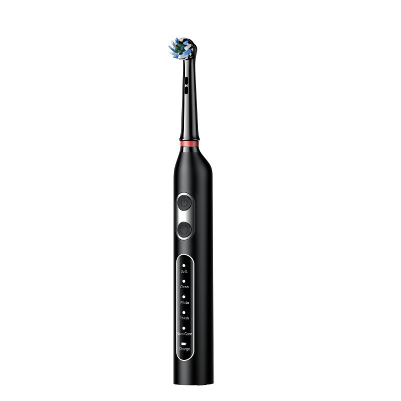 M01 Escova de Dentes Elétrica Rotativa Kit com 8 Cabeças e Estojo de Viagem