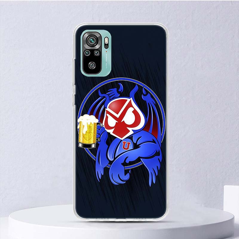 De Chile U-University Logo Soft Case For Xiaomi Redmi Note 14 14S 13 12S 11S 10S 12 11 10 Phone Cover 11T 11E Pro Plus 9 9S Shel