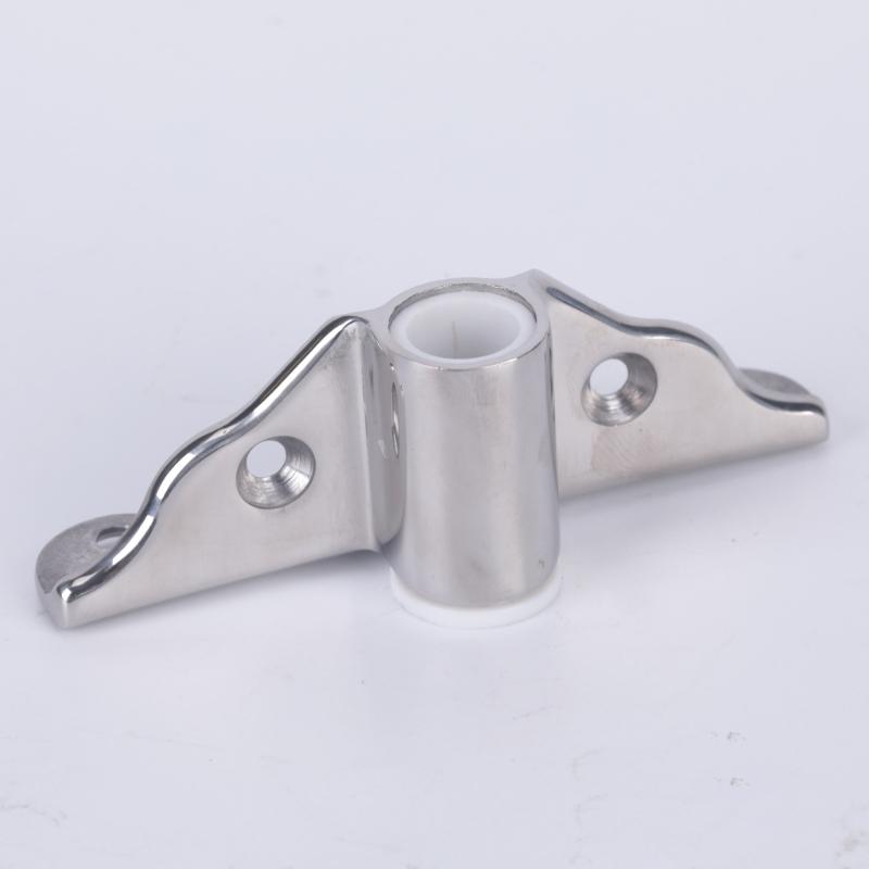 Boat Oar Support Mounting Bases, 2 Piece Butterfly-Style Oarlock Socket Hardware for Organized Placement on Small and Fishing Boats
