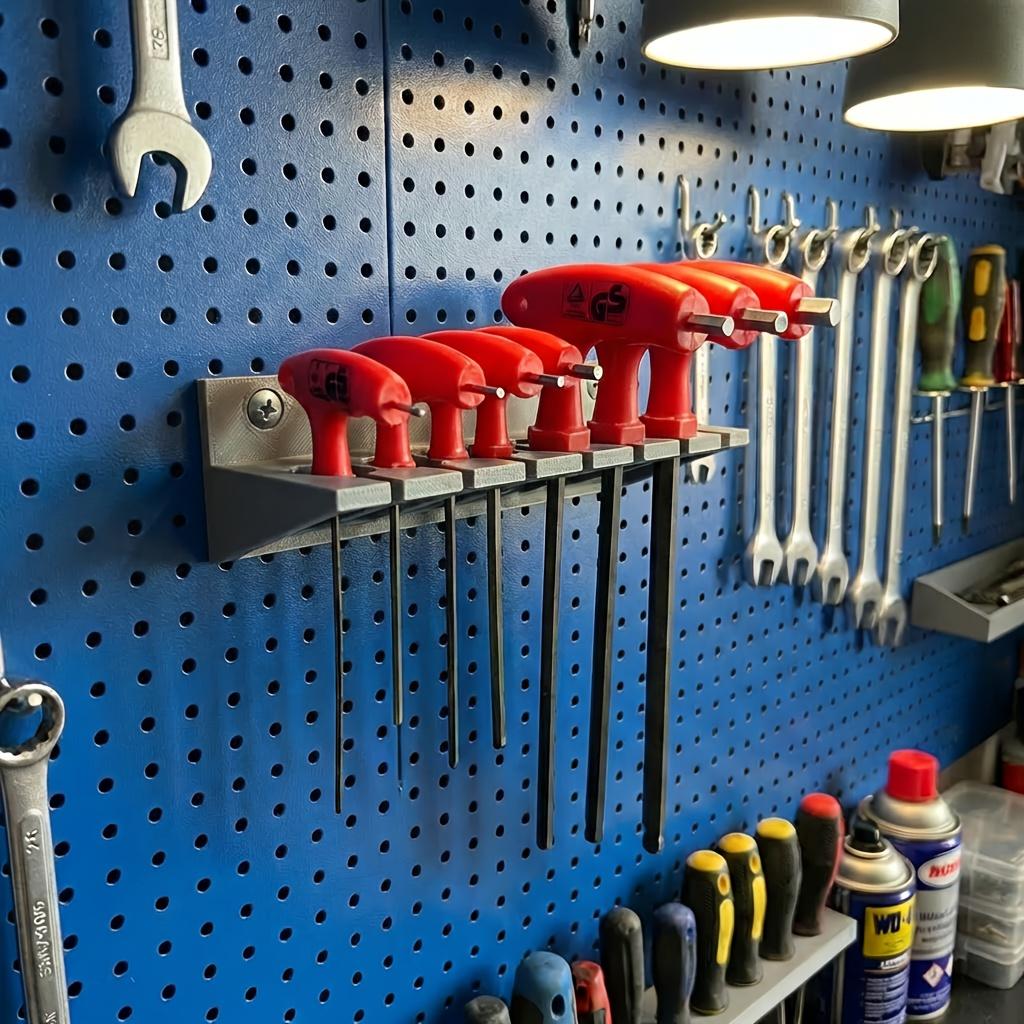 1pc Tool Rack T-Handle Hanger Screwdriver Hex Screwdriver Holder Screw Small Parts Small Additions Tool Placement Storage Rack