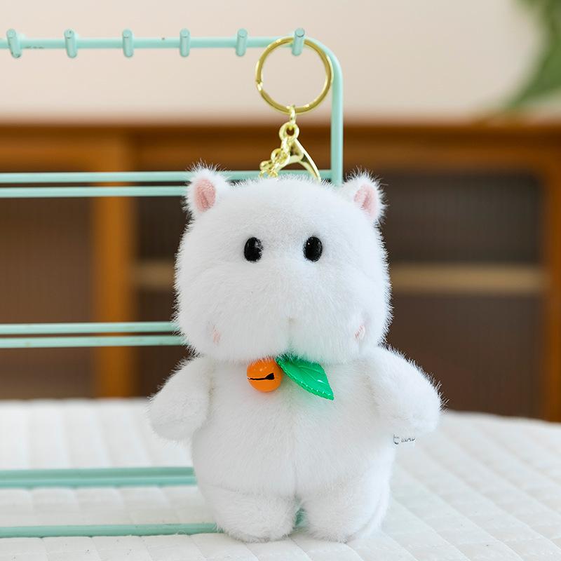 Cute sloth pendant forest animal cartoon plush toy car key chain school bag pendant