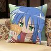 Lucky SStar ANIME Pillow Case Pillowcase Doublesided Printed Sofa Cushion Bedroom Headboard Pillow