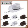 3-24PCS Cowboy Hats Wedding Western Cowboy Hats Party Bachelorette Cowgirls Hats with Shapeable Wide Brim for Party Guests Gifts