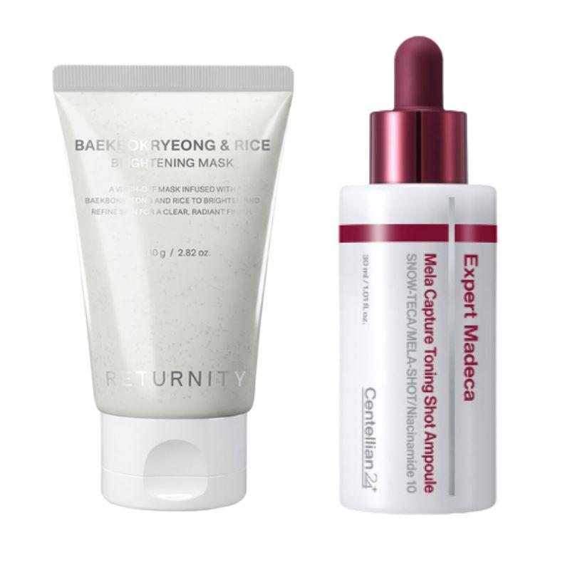 

[Dongkook & Returnity] White Poria Toning Kit Pack 80g+Ampoule 30ml