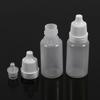 50pcs Plastic Dropper Bottle with Childproof Cap Portable Squeezable Eye Sub-dropper Container Refillable Storage Liquid Dropper