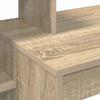 Desk In Sonoma Oak Finish 100 X 40 X 90 Cm Particleboard