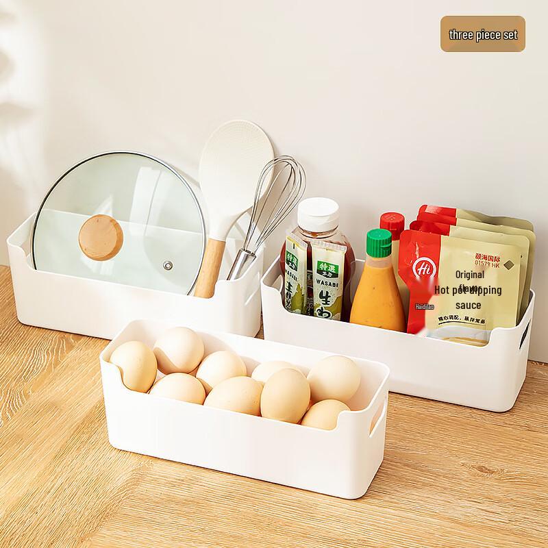 Wutuo Transparent Refrigerator Organizer Boxes