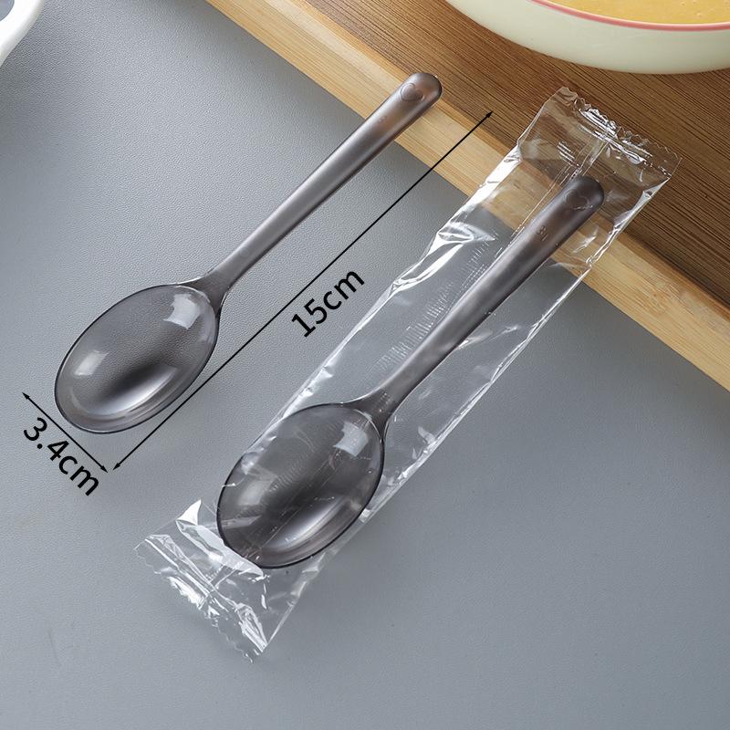 European Style Individually Packaged Disposable Spoon for Ice Cream and Bibimbap