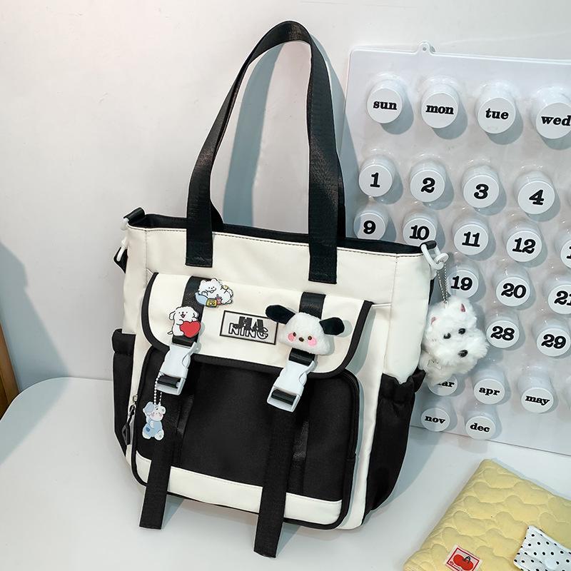Children's Schoolbags Elementary School Students  Girls Junior High School Students  Large Capacity  High Appearance  Two Piece Backpack