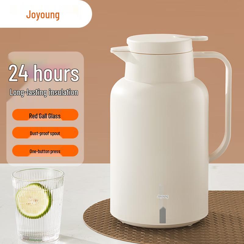 Joyoung Large Capacity Glass Lined Thermos Pot