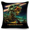 The Terminator T Cushion Cover Decor Classic Movie Robot Warrior Pillowcase Polyester Pillow Case for Sofa Home Car Xcm