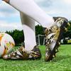 31-44 Boys Leather  Football Boots Men's Professional Artificial Turf Training Football Boots for Girls