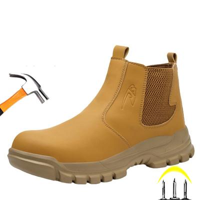 Stivali da Lavoro Scarpe di Sicurezza Indistruttibili Calzature da Uomo Scarpe da Donna Antiscivolo Scarpe da Lavoro Uomo Scarpe con Punta in Acciaio Antiforatura