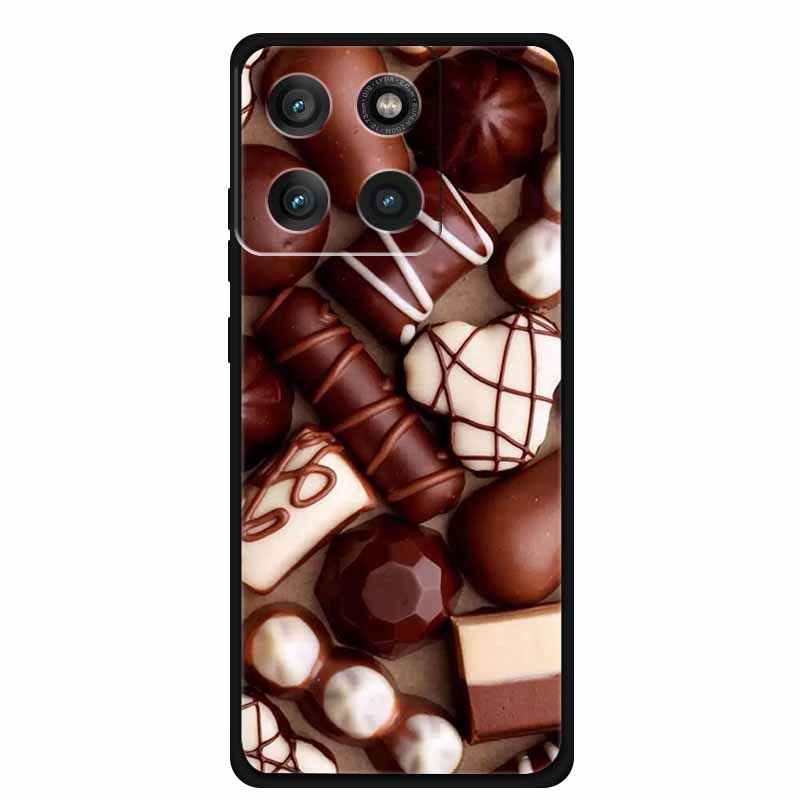 Custodia Morbida in Silicone TPU per Motorola Edge 60 Pro Cover Protettiva Stile Tech Coque per Moto Edge60 Pro Capa Nuova Antiurto Fundas