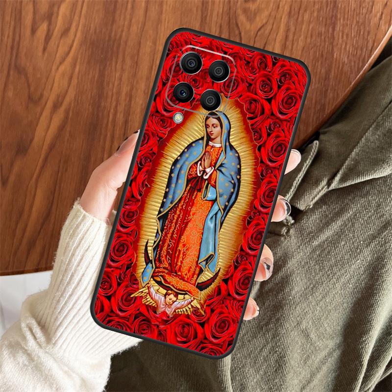 Virgin Mary Christian Case For Samsung Galaxy M12 M32 M52 M35 M55 M15 M11 M13 M14 M06 M16 M36 M56 M31 M53 M34 M54