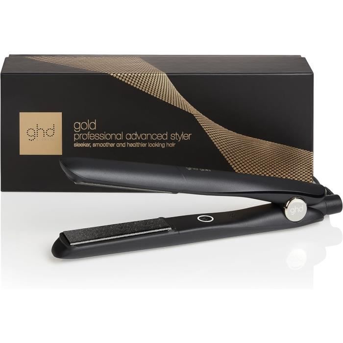 Lisseur professionnel - Boucle - Ondulation - GOLD STYLER - 185°C - Dual Zone - Plaques flottantes en céramique