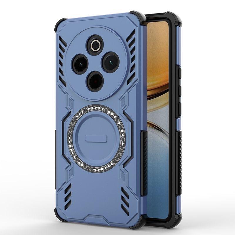 Suitable for Samsung A06A16A26 Mobile Phone Case Hollow Heat Dissipation Magnetic Absorption Samsung S25edge Four Corner M56 Airbag A35