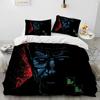 Set Biancheria da Letto Trapuntato 3D Breaking Bad Walter Hartwell, Set Letto Copripiumino Coperta Copricuscino, Set Biancheria da Letto King Queen Size Bambino