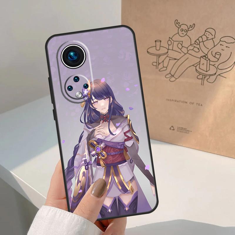 Baal Genshin Impact Game For Honor Magic 7 Lite 5 6 8 Pro Case For Honor 400 200 90 70 50 X8c X8b X9a X9b X9c X9d Win