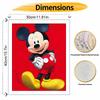 Disney Paint By Number Kit Mickey Mouse Art Drawing Canvas DIY Picture Home Decor Supplies For Adults Bedroom Wall Living Room Gift