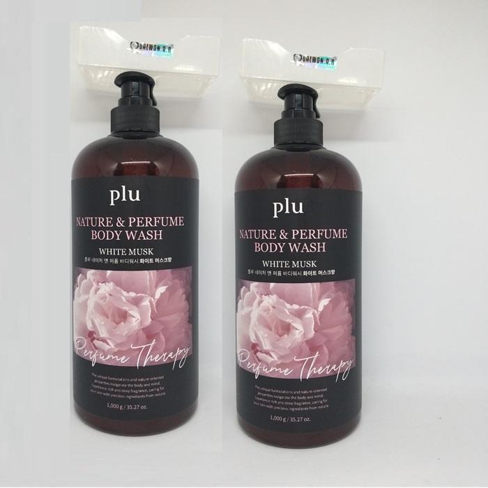 Plu Nature & Perfume Body Wash White Musk Scent 1,000g 1+1 Total 2 (42896433)