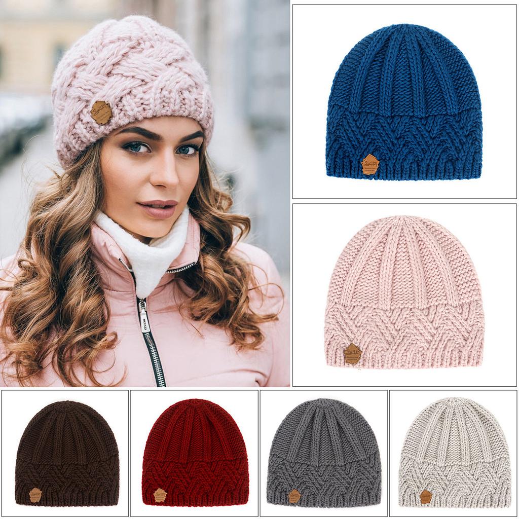 Vintage Geometric Knit Hat For Men And Women With Breathable Acrylic Material For Fall And Winter Wear