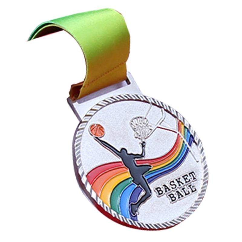 Metal Medals Sports Competition Medals School Prize Sport Award Medals Award Medals with Ribbon for Competition Sports