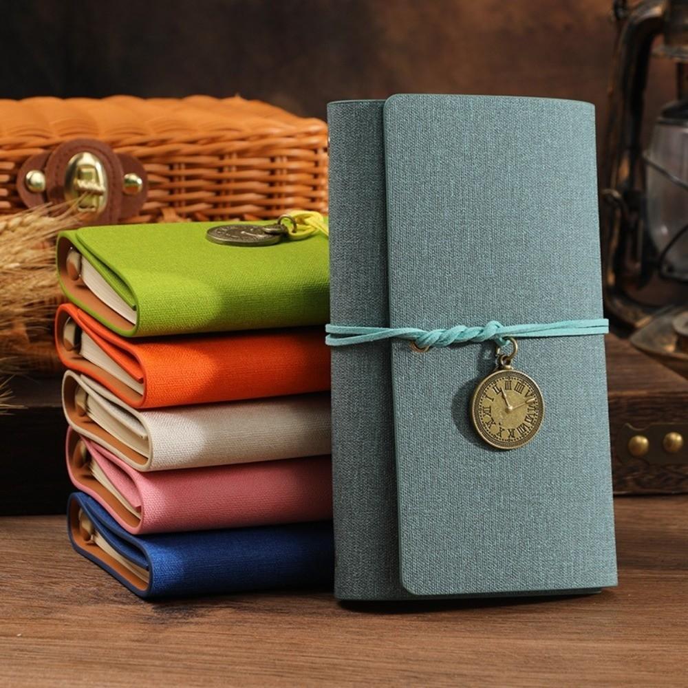 Reusable Retro Spiral Notebook A6 Flipped Notebook Retro Style Stationery Gift Gift