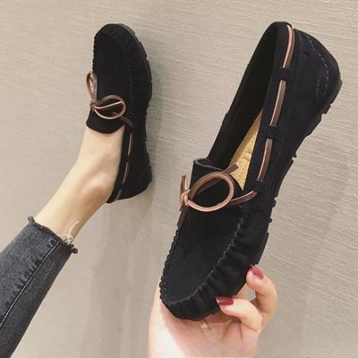 Mode Lente zacht zool suède veterschoenen dames casual schoenen zijn zacht lichtgewicht comfortabel om op te lopen eenvoudig veelzijdig damesschoenen