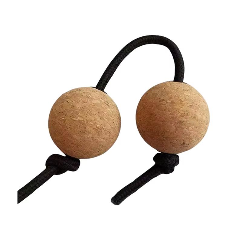 Kork Sandball Aslatua Afrikanischer Shaker Rassel Rhythmus Perkussion Fingerspitzen Sandball Instrument Sandball Rhythmus Instrument