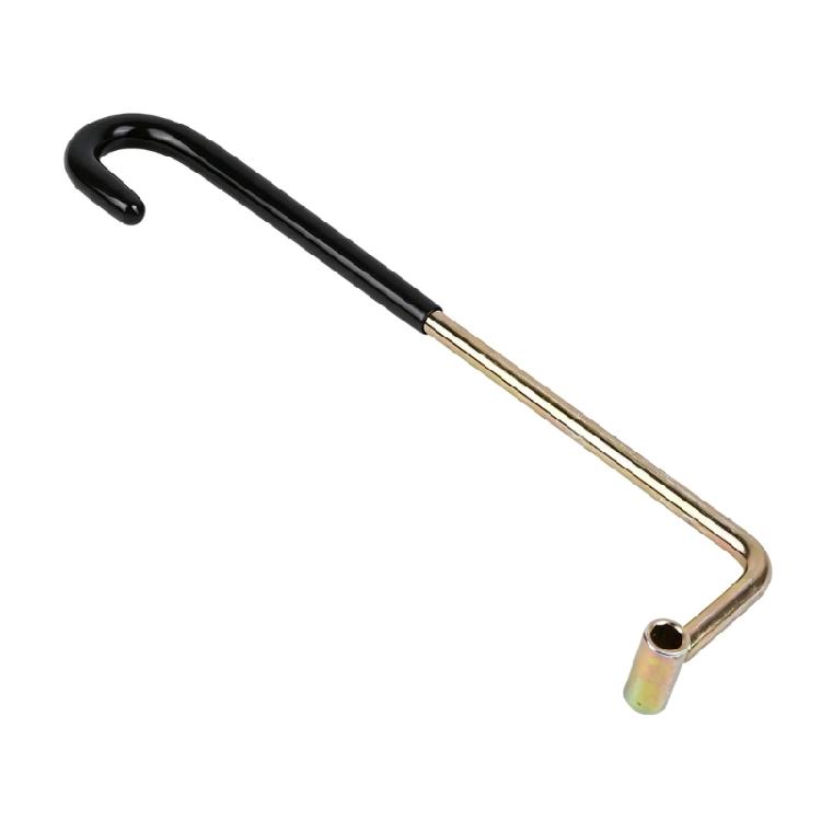 07AAZ-S0KA100 Trunk Spring Hand Service Tool with Carbon Steel Body, Angled Working Head and Hook Handle for Manual Repair and Install Tasks Daily